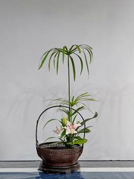 说明: 图2-5-6篮花作品6