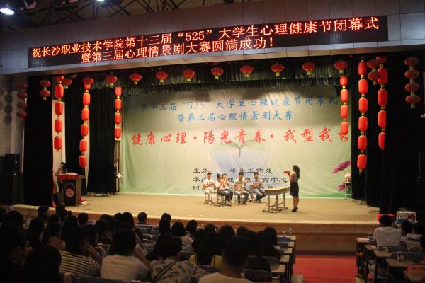 表演中
