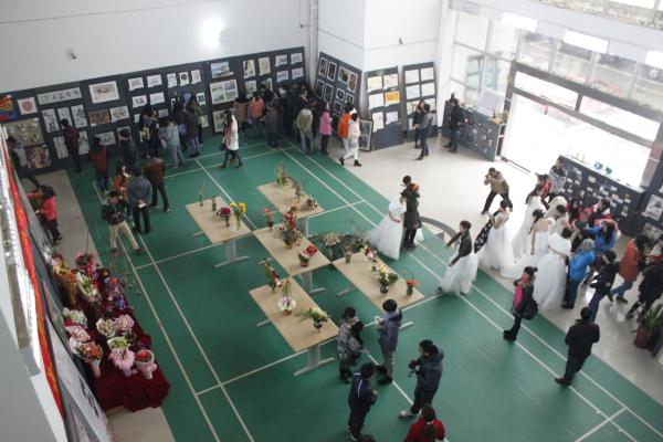作品展现场